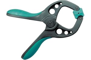 wolfcraft Morsetto a molla PRO, 40 mm I 3630000 I Aiutante versatile ideale per progetti di fai da te e modellismo