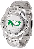 North Dakota Fighting Falken Sport Stahl Herren-Armbanduhr