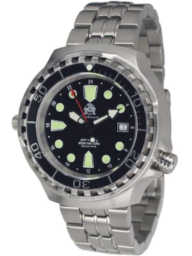 Profi Automatik Taucheruhr mit 24h GMT Zeiger Helium Ventil und Saphir Glas T0268M Profi Automatik Taucheruhr mit 24h GMT Zeiger Helium Ventil und Saphir Glas T0268M