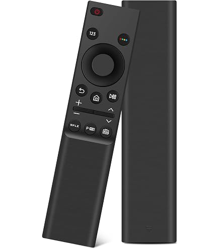 Télécommande Samsung BN59-01388 - Remplacement Compatible Smart TV 4K/8K QLED OLED Avec Boutons Netflix, Prime, Disney+
