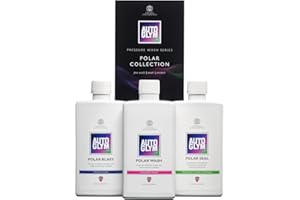 Autoglym Juego de Limpieza para Lavado de Coches con Espuma de Prelavado, Limpiador y Sello Hidrofóbico, 3 x 500 ml
