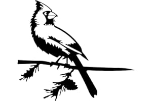 CMOISO Silueta de pájaro de Metal, Metal Art Garden Metal Bird Decoración