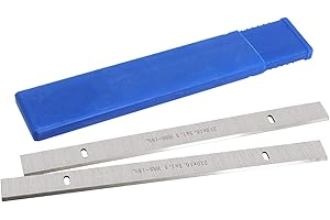 QINGGW 2pcs 8" HSS Legno Planer Lama 210x16.5x1. 5mm Pialla a Spessore della Lama for Einhell TH- SP 204 TC- SP 204 Erbauer 052 BTE