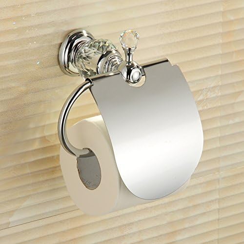 Marble jade towel rack toilet paper holder/All copper antique bathroom roll tray/Toilet tissue boxes waterproof-C