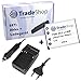 Produktbild ANGEBOT IM SET: Hochleistungs Kamera Li-Ion Akku + Akku Ladegerät mit Kfz Adapter für FUJIFILM FinePix J-120 J-12 J-27 J-28 J-29 J-30 J-32 J-35 J-37 J-38 J-210 Z-31 Z-35 POLAROID T831 T-831