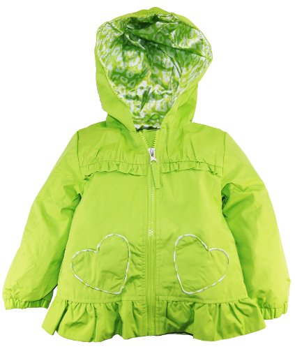 Pink Platinum Baby Girls Infant Hooded Spring Raincoat Jacket