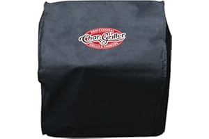 Char-Griller 2455 - Cubierta para Parrilla, Color Negro