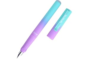 ‎MCNEILL McNeill - Ghost Pen - Gradient - radierbarer Füllhalter für Schule & Alltag | Für Rechts- & Linkshänder | Thermisch radierbare Tinte, ergonomisch, nachfüllbar (Gradient lila)