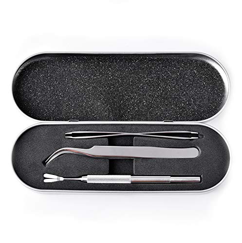 Renjoy Tick tweezers, tick tweezers, tick remover for dog/cat/humans in premium tick remover set with storage box. - Image 7