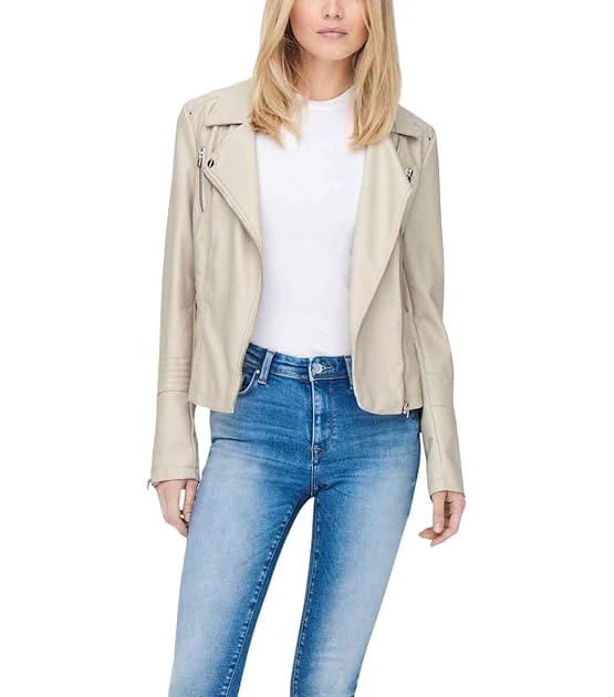 female Kunstlederjacke Kunstleder Kunstlederjacke