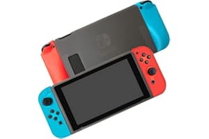 Coholl Funda Protectora de Silicona para Nintendo Switch, Funda de Agarre con diseño de absorción de Golpes y antiarañazos, Funda Protectora eparable,Azul+Gris+Rojo