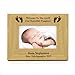 Landscape Baby Foot 6x4 Wooden Frame. This is a great product that can be personalised to your requirements ( please see main discription for full details ) Ideal gifts and presents for weddings, Christenings, Birthdays, Christmas etc…
