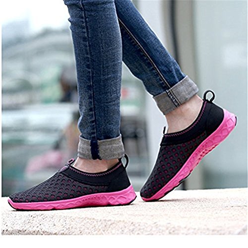 Strandschuhe Aquaschuhe Breathable Ineinander Anti Rutsch Barfuss Surfschuhe Wasserschuhe Wandern Lässig Damen Herren - 5