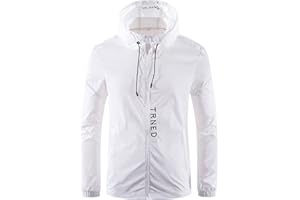 CAUYDY Jacke Herren Sommer Herren Softshell Jacke Outdoor Funktionsjacke Freizeitjacke Wasserdicht Atmungsaktiv Winddicht