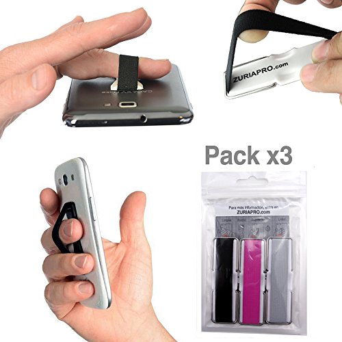 GRIP Agarre El stico para m vil tablet o lector de eBooks Pack de 3 unidades Tira de goma para sujetar el tel fono Correa el stica que se sujeta al dedo Incluye soporte de patas plegables para apoyar el tel fono en la mesa y tenerlo visible reviews GRIP Agarre El stico para m vil tablet o lector de eBooks Pack de 3 unidades Tira de goma para sujetar el tel fono Correa el stica que se sujeta al dedo Incluye soporte de patas plegables para apoyar el tel fono en la mesa y tenerlo visible