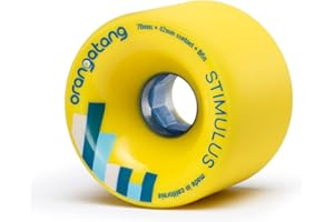 Orangatang Stimulus - Ruedas para monopatín Freeride de 70 mm (Juego de 4)
