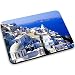 Produktbild Städte 10025, Santorini, Mousepad Anti Rutsch Unterseite für Optimalen Halt Kompatibel mit allen Maustypen (Kugel, Optisch, Laser) Ideal für Gamer und für Grafikdesigner.