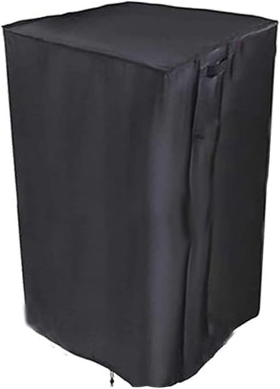 Glewi Funda para estufa de gas para exteriores compatible con quemadores de propano, cubierta de tela Oxford 210D con cordón y hebilla (15.7 x 15.7 x 30 pulgadas)
