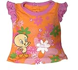 baby looney tunes littlest tweety  Looney Tunes Baby Mädchen (0-24 Monate) Top mehrfarbig arancio 6 Monate