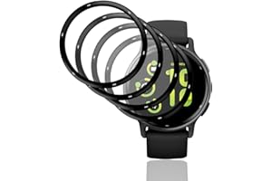 Teenrpov Schutzfolie für Garmin Vivoactive 5 Weich TPU folie [Nicht Glas] [4 Stück], Displayschutzfolie für Vivoactive 5, HD/Kratzfest Displayschutz für Garmin Vivoactive 5
