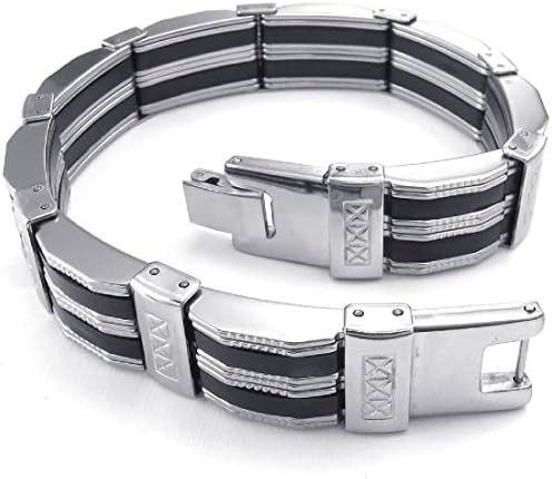 Men's Classic Vintage Heavy Watch Chain Style 361L Stainless Steel Bracelets