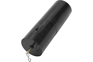 YUSAT Motore rotante nero appeso per scacciaspiriti mobile a batteria da giardino Decor Accessoy