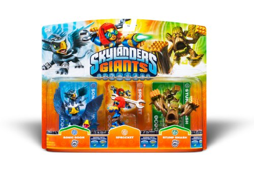 Preisvergleich Produktbild Activision Skylanders Giants 3 Pack Sonic Boom Sprocket Stump Smash