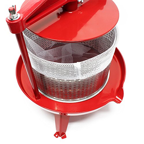 Spindel Obstpresse 14 L aus Edelstahl einfach zu reinigen - 3