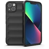 Case Compatible with Coverzone iPhone 13 TPU Hollow Back Surface Z-Ethnic Flexible Silicone Cover O-tto Prime Silicone Bristle for iPhone 13