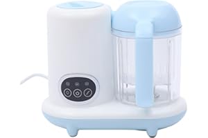 ‎KANGTEN kangten Baby Food Maker 300W Elektrischer Obstmixer Mix Püree Food Mixer 250ml/8.8 Oz. Farblos Babykostmaschine, Spatel, Englische Anleitung