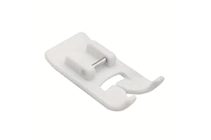 TECHZOCO Prensatela Máquina Coser, Prensatelas de Teflón, Pie de Costura, prensatela Universal, Compatible con Máquinas Alfa, Singer, Brother, Janome, Elna, Juki, Puntada Zigzag