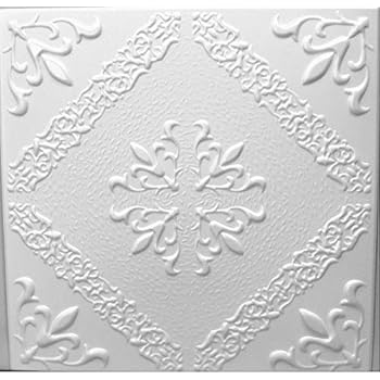 Polystyrene Foam Ceiling Tiles Panels 08137 Pack 96 Pcs 24 Sqm