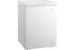 COMFEE' RCC146WH2EU(E) Arcón 143L convertible congelador/refrigerador, compresor inverter, 4 estrellas, apto garajes, blanco [Clase energética E]