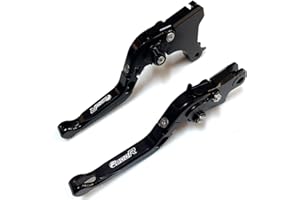 YANG HUA Leve per freno e frizione da motocicletta, con logo, blu, regolabile tramite CNC, per modelli: BMW F800R F 800R 2009-2017 2010 2011 2012 2013 2014 2015 2016