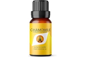 AROMA ENERGY Chamomile Essential Oil, 10ml (Dilute) | Floral Essential Oils Fragrance for Diffuser for Home, Candle Making, Wax Melts, Cleaning, humidifier | Pure, Natural, Vegan, Made in UK