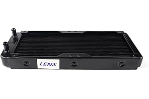 BXQINLENX 18 Pipe Aluminum Heat Exchanger Radiator for PC CPU CO2 Laser Water Cool System Computer 240mm(A)