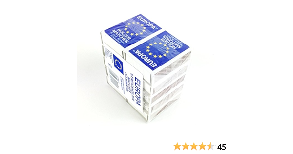 500 Schachteln Europa Streichhölzer, Zündhölzer, Zündholzschachtel :  Amazon.de: Baumarkt