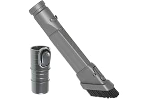 SPARES2GO Kit de Accesorios con Cepillo compatible con Dyson Aspiradora (Cepillo para Polvo + Herramienta para Rincones)