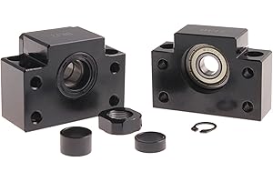 ONLISUM 1set BK12 BF12 Fixed Floated BallScrew End Supports for SFU1605 BallScrew Bearing Mounts