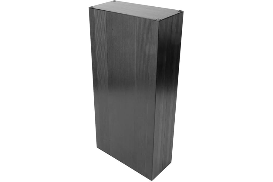 Aluminum Box Heat Dissipating Electronic Enclosure Protective Case for DIY Circuit Board Accessories (300mm long)