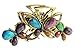 Produktbild Beautiful Ladies Vintage Gold Tone Metal Hair Claw Clamp Diamante Crystal Butterfly Multi by Glamour Girlz