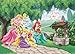 Produktbild 1art1 77949 Disney Prinzessin - Aschenputtel, Arielle, Rapunzel Und Aurora Mit Tieren Fototapete Poster-Tapete 160 x 115 cm