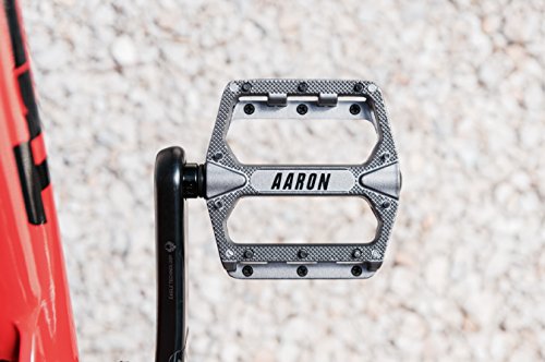 AARON Rock Plattform Mountainbike / MTB Pedale mit hochwertiger Lagerung und top Grip, Trekking Fahrradpedale, verschiedene Farben - 5