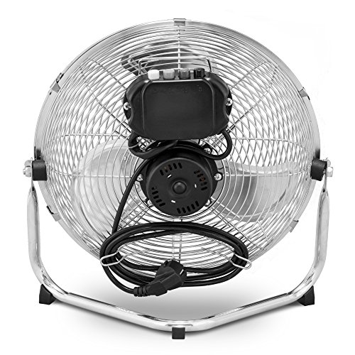 TROTEC Bodenventilator / Windmaschine TVM 12 | 55 Watt Leistung | Durchmesser 30 cm | 3 Geschwindigkeitsstufen | Chrom-Design | inkl. Tragegriff - 4