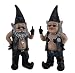 Produktbild gnoschitt & gnofun die Naughty Zwerge Statue Motorrad Leder Biker 33 cm
