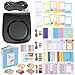 Produktbild Neewer 56-in-1 Zubehör-Kit für Fujifilm Instax Mini 70 (Schwarz), beinhaltet: Kameratasche mit verstellbarem Riemen, diverse Rahmen, Buch-Album, Farbfilter, Eckaufkleber, Foto-Sofort-Film-Aufkleber