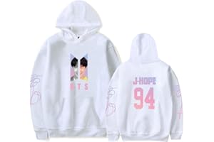 Xersex Unisex Music Group Hoodies BTS Music Group Jumper Turtleneck Sweatshirt for Army Suga Jin Jimin Jung Kook J-Hope Rap-Monster V