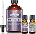 Produktbild ArtNaturals 3-teiliges Lavendelöl Set: 4 Unzen 120ml Lavendelölflasche, 10ml Lavendelölflasche und 10ml Signature Zen Bottle ArtNaturals 3-Piece Lavender Oil Set: 4 ounce 120ml Lavender Oil Bottle, 10ml Lavender Oil Bottle, and 10ml Signature Zen Bottle