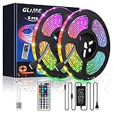 【SICHERHEIT ZU VERWENDEN】Die Arbeitsspannung beträgt 12V, geringe Hitze und berührbar. Ideal für Innen- und Außendekoration überall, perfekt für Party, Geburtstag, Hochzeit, Bar, Deco, etc. GLIME bietet 12 Monate Garantie und 24 Stunden-Service, bei Fragen stehen wir Ihnen gerne zur Verfügung.