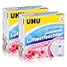 Produktbild 2x Uhu Air Max Ambiance Nachfülltabs, 500g spring Luftentfeuchter